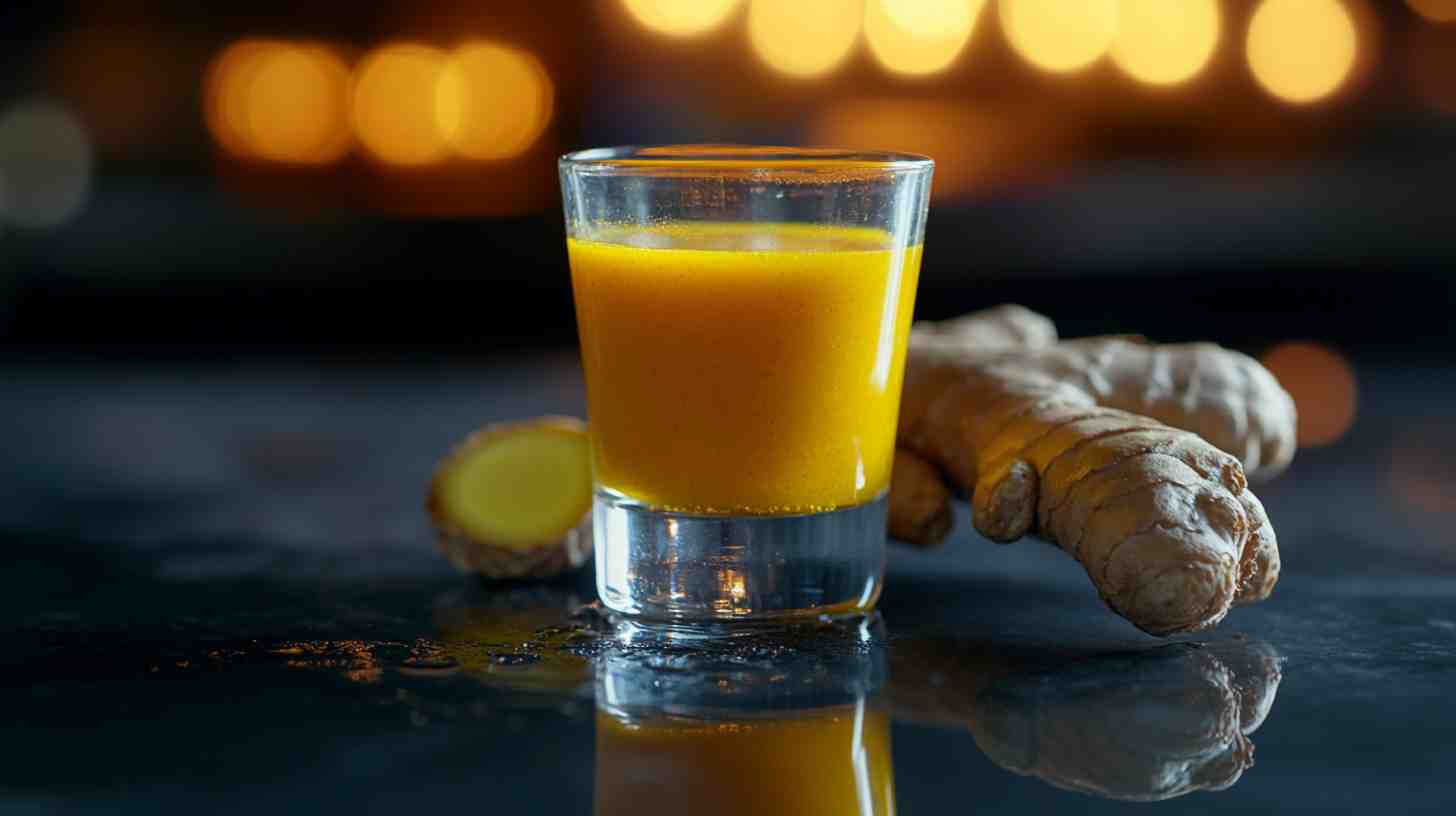 Turmeric and Ginger Wellness Shot