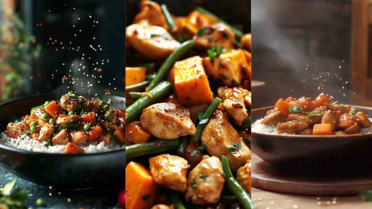 Sweet Potato Chicken Stir-Fry for Bulk