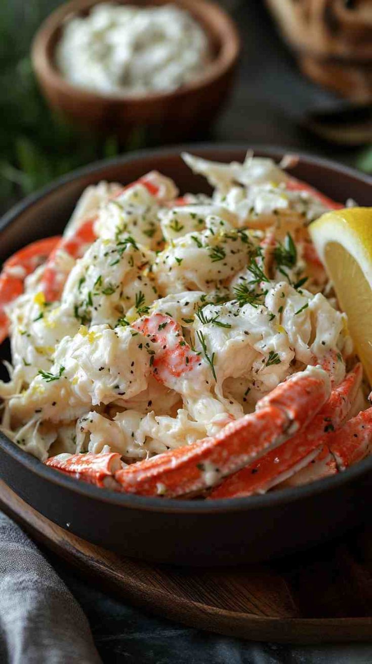 Vintage Columbia House Crab Salad Vintage Columbia House Crab Salad