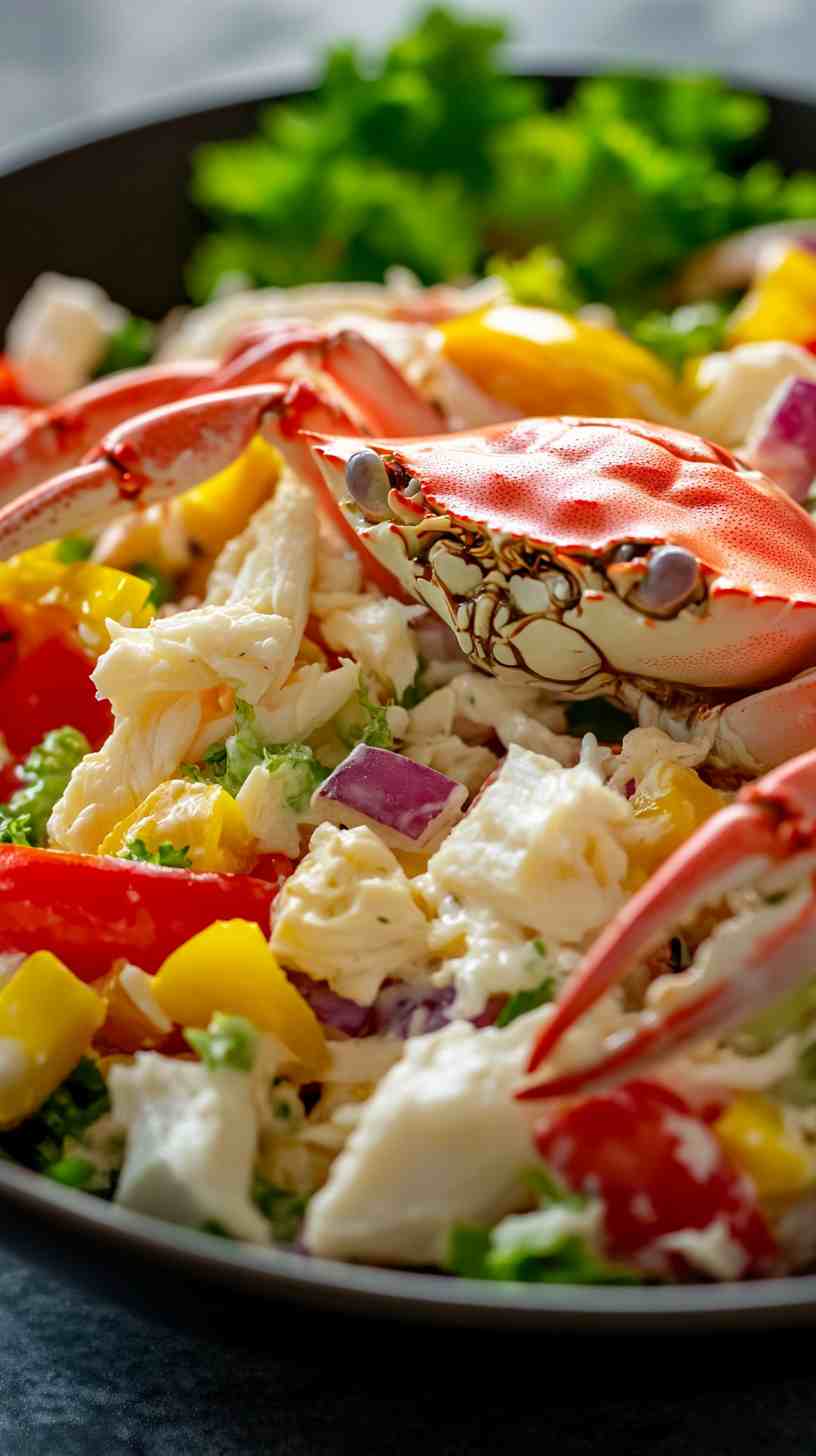 Vintage Columbia House Crab Salad Vintage Columbia House Crab Salad