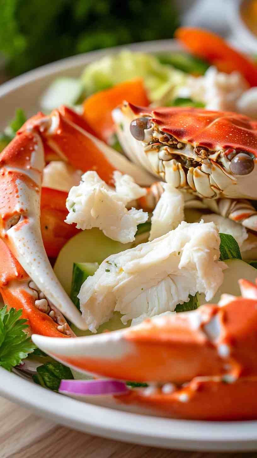 Vintage Columbia House Crab Salad Vintage Columbia House Crab Salad