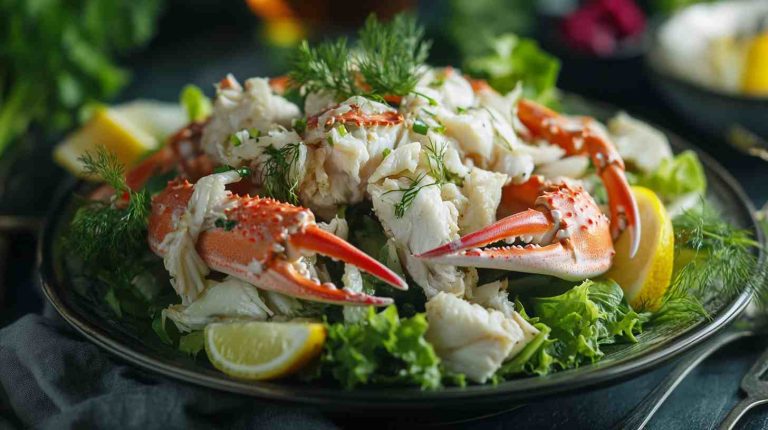 Vintage Columbia House Crab Salad