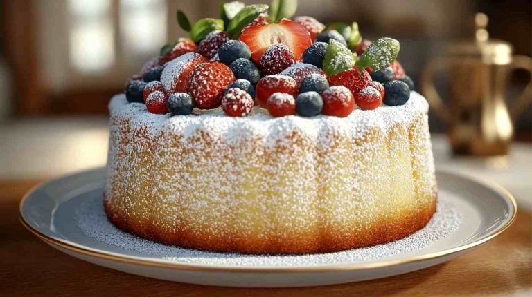 Easy Homemade Angel Food Cake Recipe