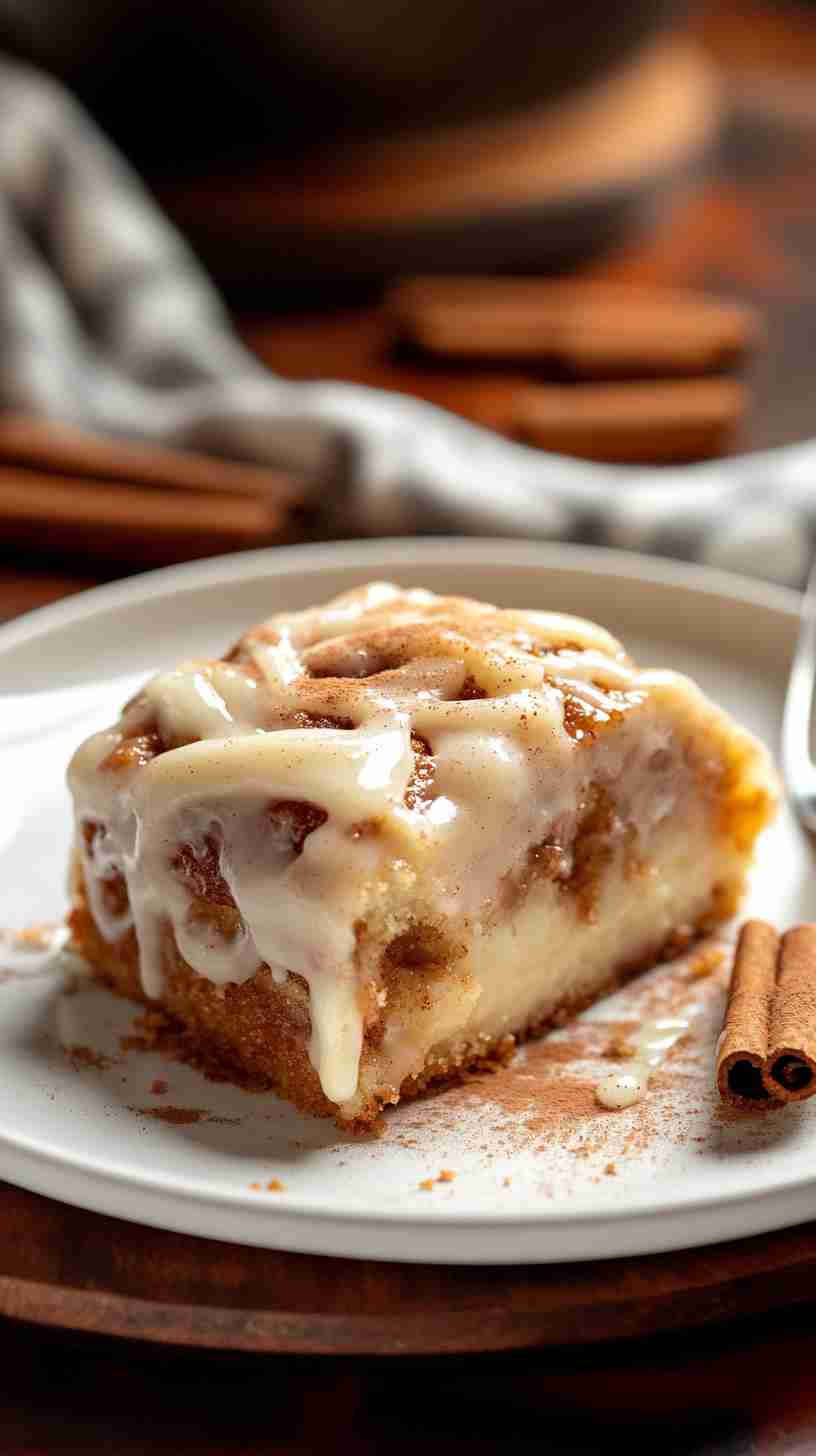 Cinnamon Roll Pudding Cake in a Slow Cooker Cinnamon Roll Pudding Cake in a Slow Cooker