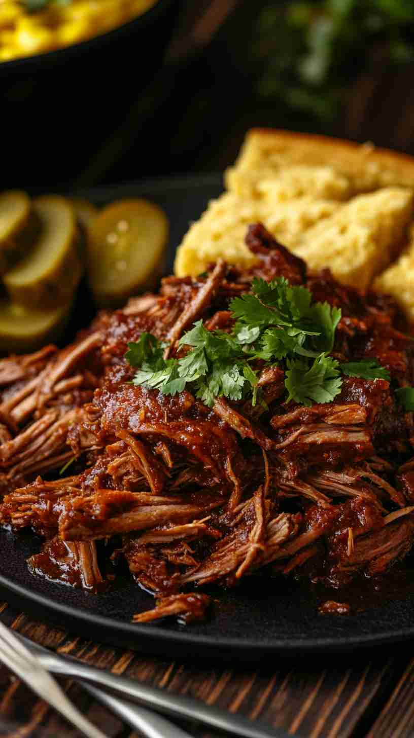 Crock Pot Sweet and Spicy Pulled Pork Crock Pot Sweet and Spicy Pulled Pork