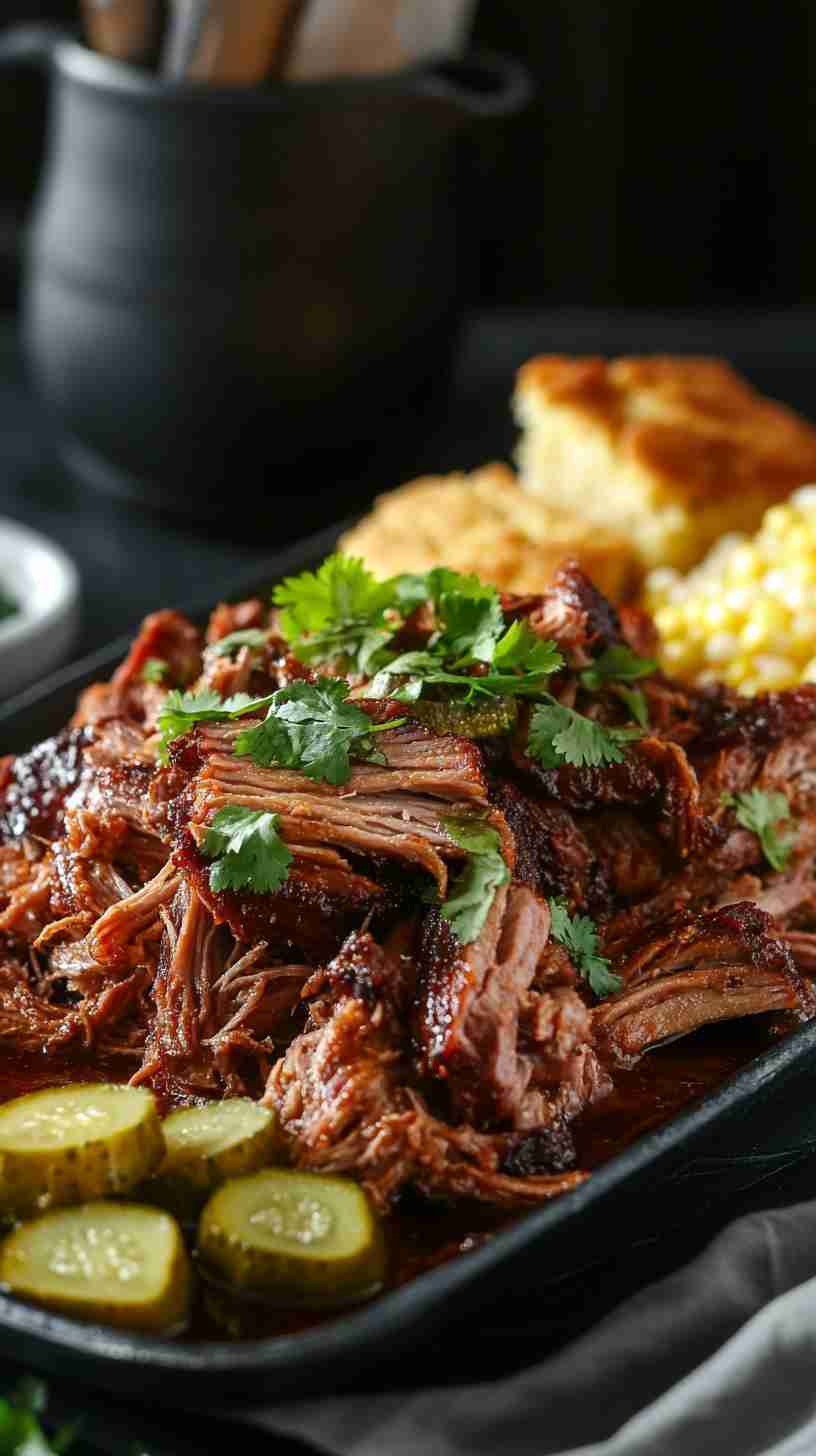 Crock Pot Sweet and Spicy Pulled Pork Crock Pot Sweet and Spicy Pulled Pork