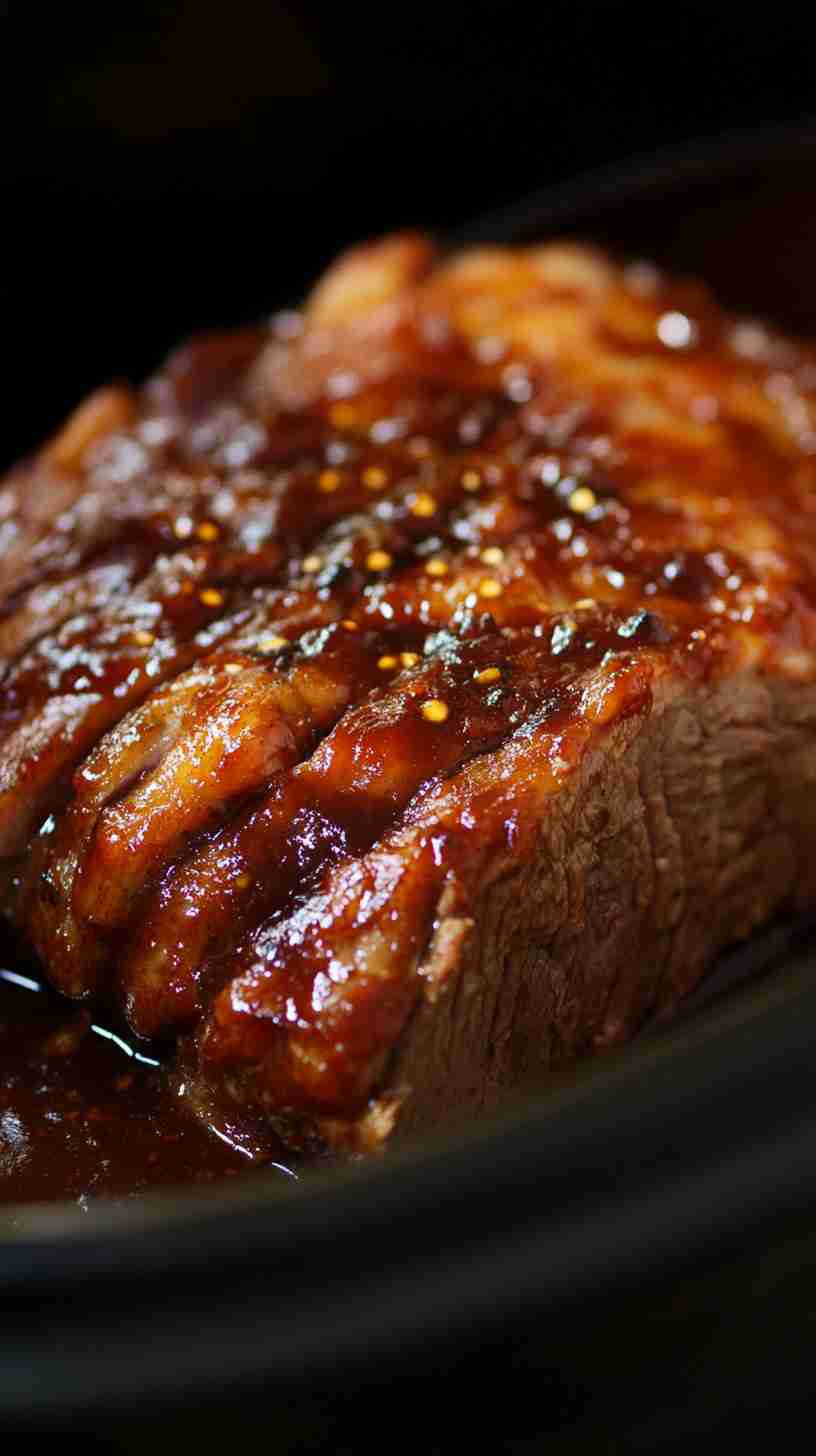 Crock Pot Sweet and Tangy BBQ Pork Roast Crock Pot Sweet and Tangy BBQ Pork Roast