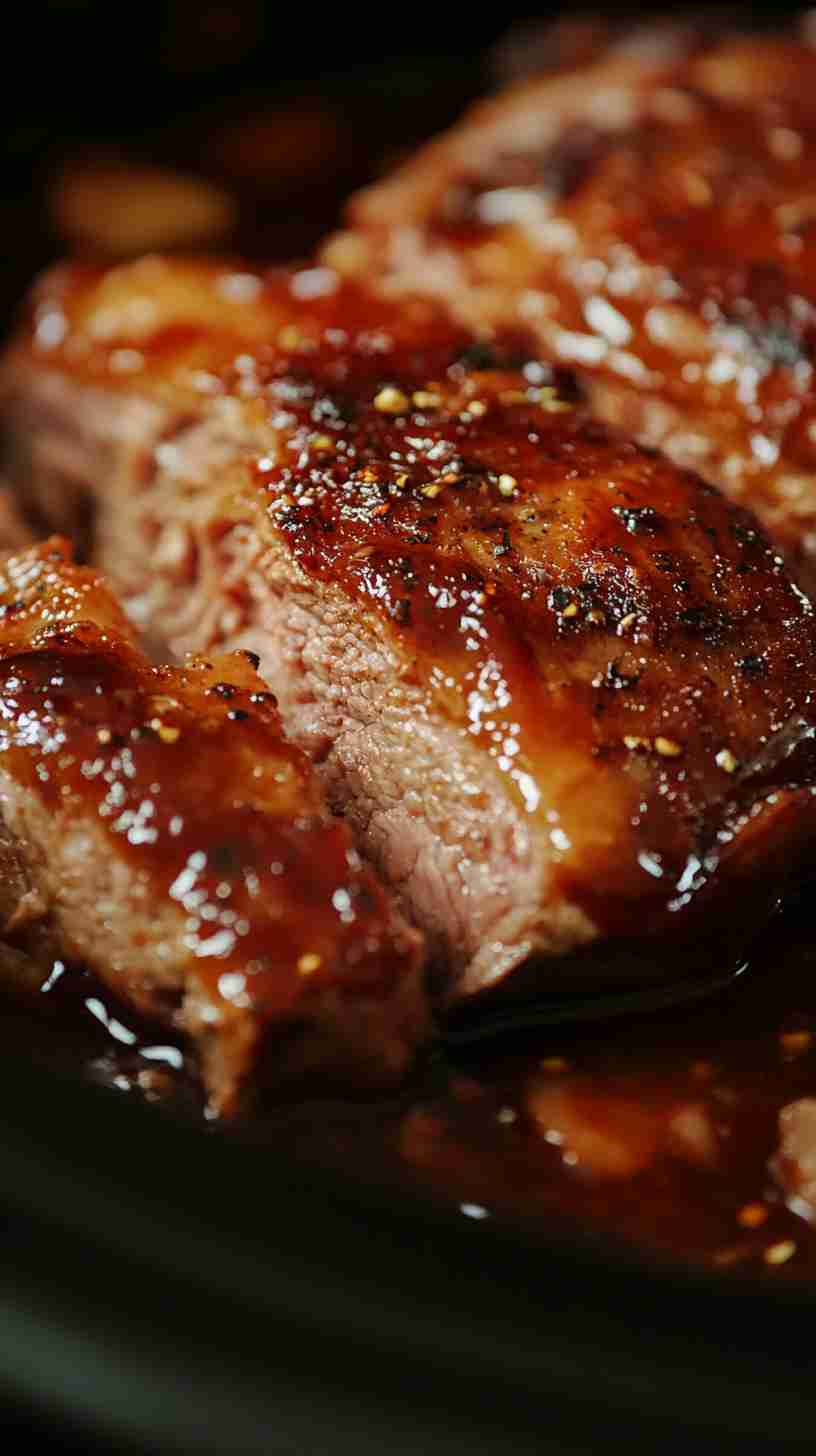 Crock Pot Sweet and Tangy BBQ Pork Roast Crock Pot Sweet and Tangy BBQ Pork Roast