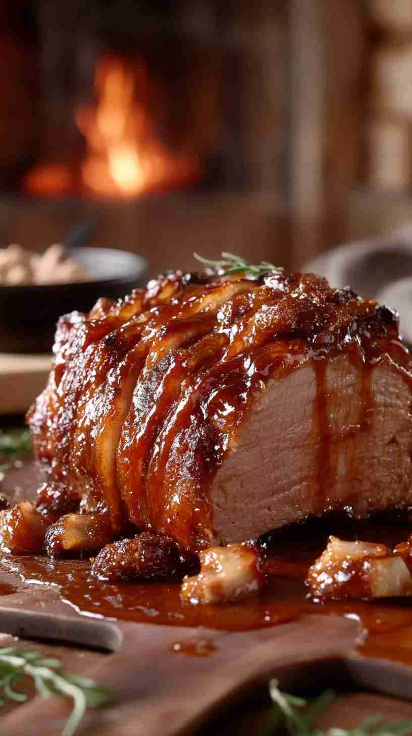 Crock Pot Sweet and Tangy BBQ Pork Roast Crock Pot Sweet and Tangy BBQ Pork Roast