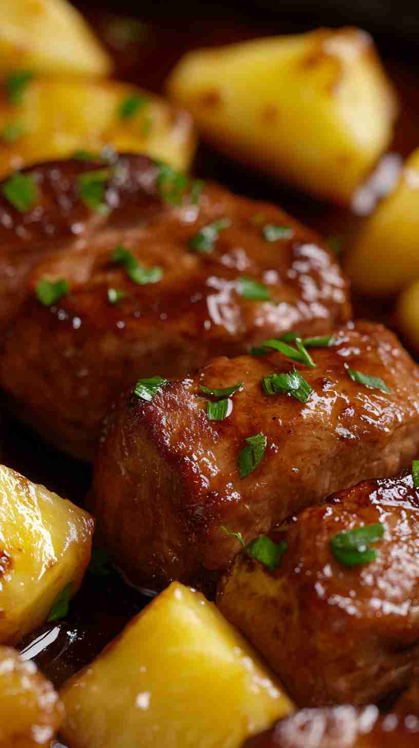 Crock Pot Teriyaki Pork Roast with Pineapple Crock Pot Teriyaki Pork Roast with Pineapple