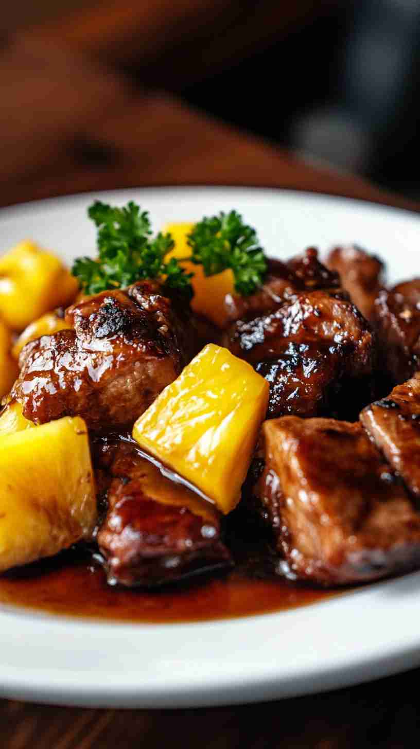 Crock Pot Teriyaki Pork Roast with Pineapple Crock Pot Teriyaki Pork Roast with Pineapple