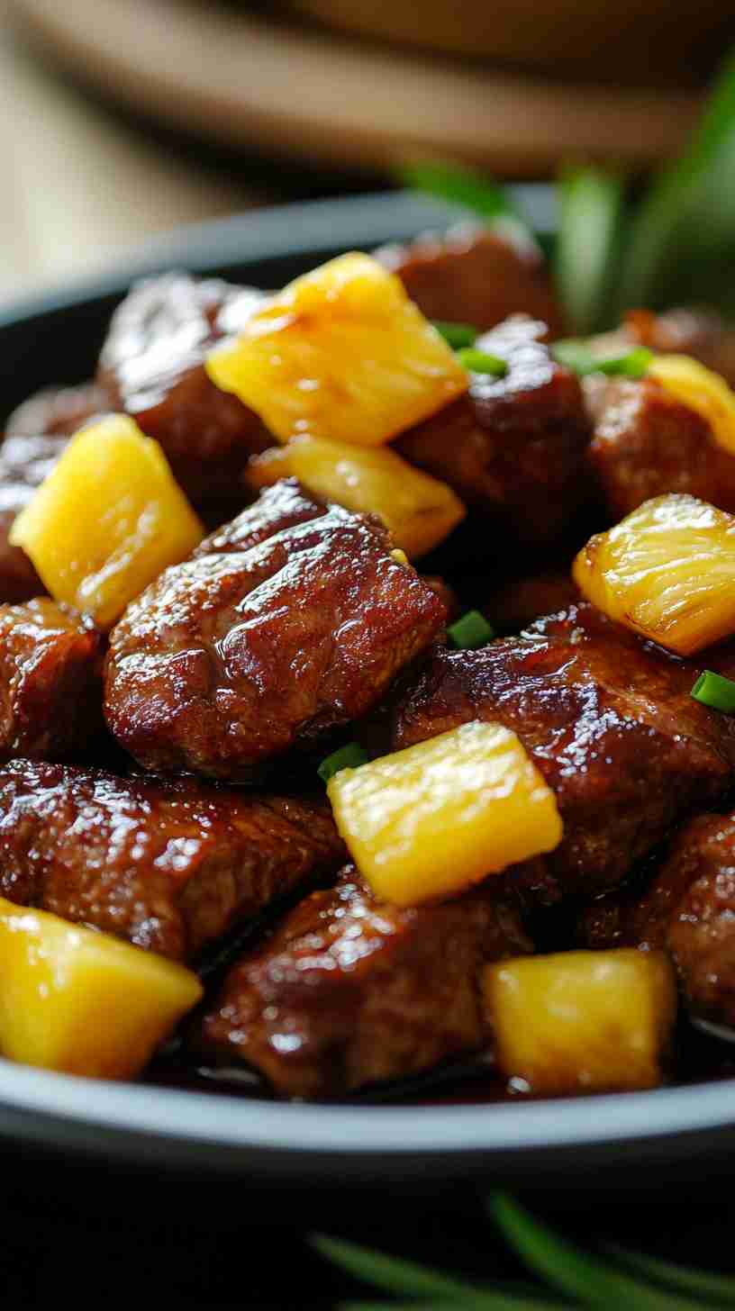 Crock Pot Teriyaki Pork Roast with Pineapple Crock Pot Teriyaki Pork Roast with Pineapple