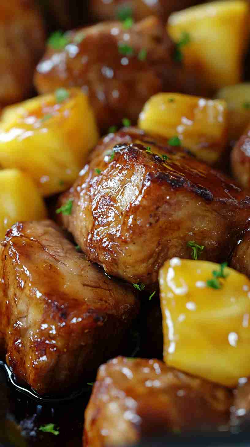 Crock Pot Teriyaki Pork Roast with Pineapple Crock Pot Teriyaki Pork Roast with Pineapple