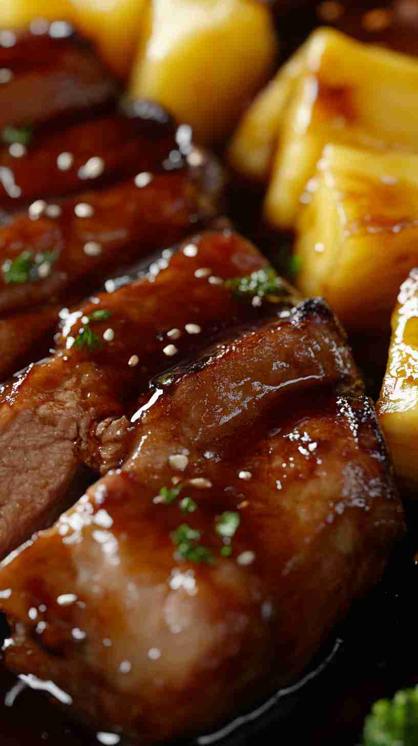 Crock Pot Teriyaki Pork Roast with Pineapple Crock Pot Teriyaki Pork Roast with Pineapple