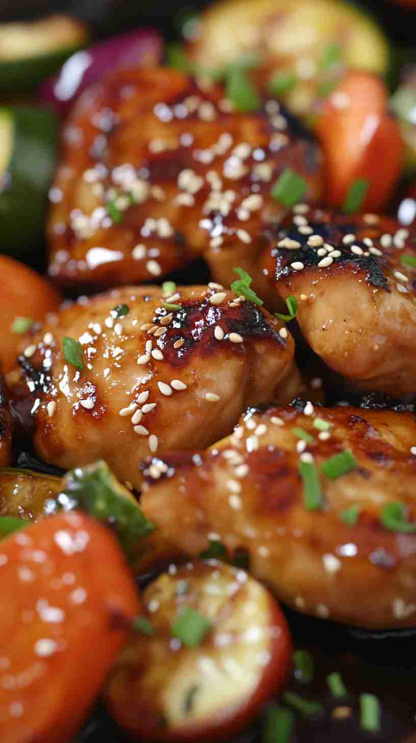 Honey Garlic Chicken and Veggies in Slow Cooker Honey Garlic Chicken and Veggies in Slow Cooker
