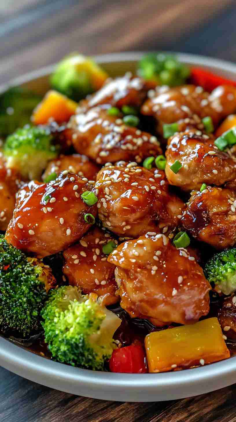 Honey Garlic Chicken and Veggies in Slow Cooker Honey Garlic Chicken and Veggies in Slow Cooker