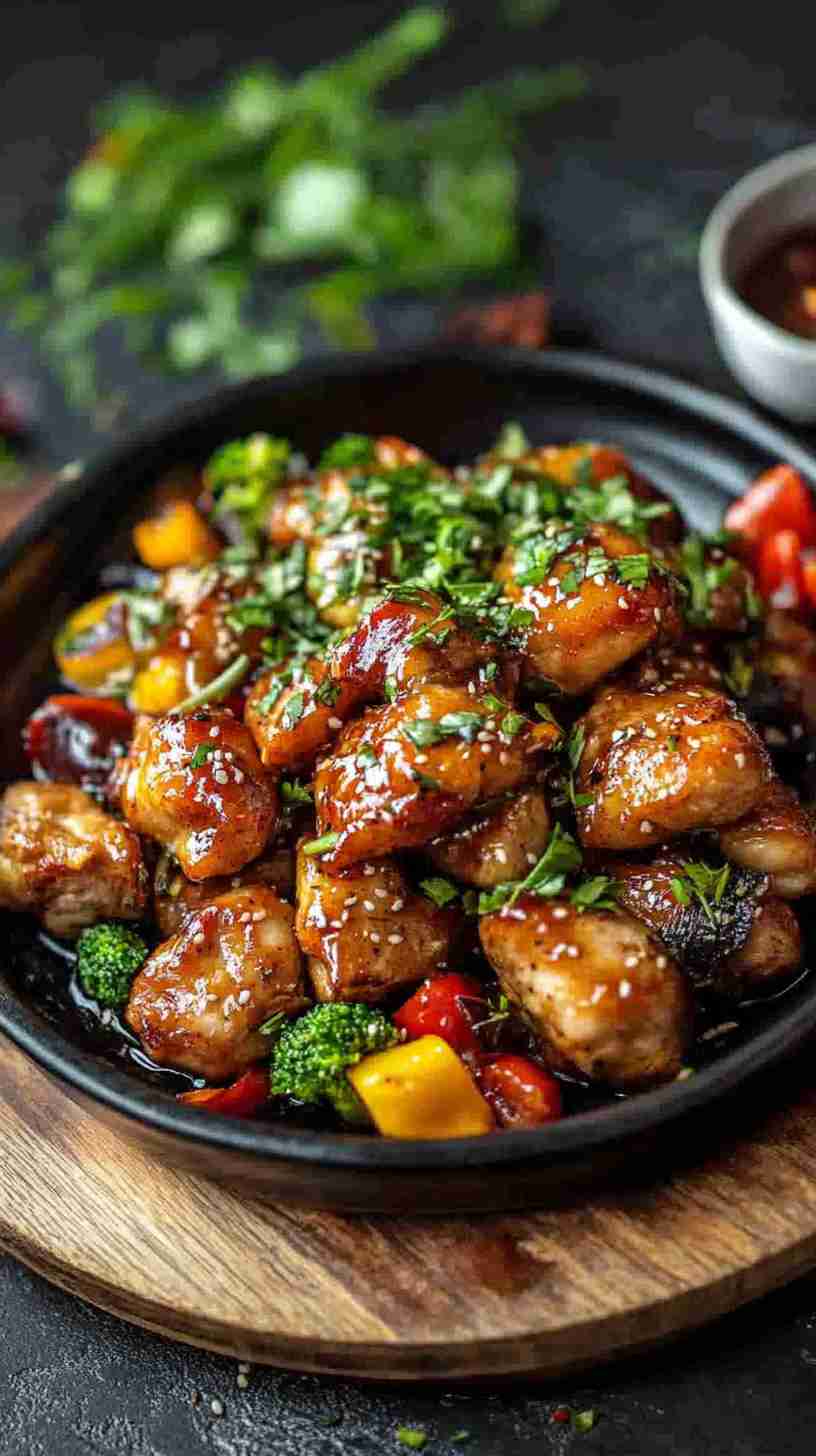 Honey Garlic Chicken and Veggies in Slow Cooker Honey Garlic Chicken and Veggies in Slow Cooker