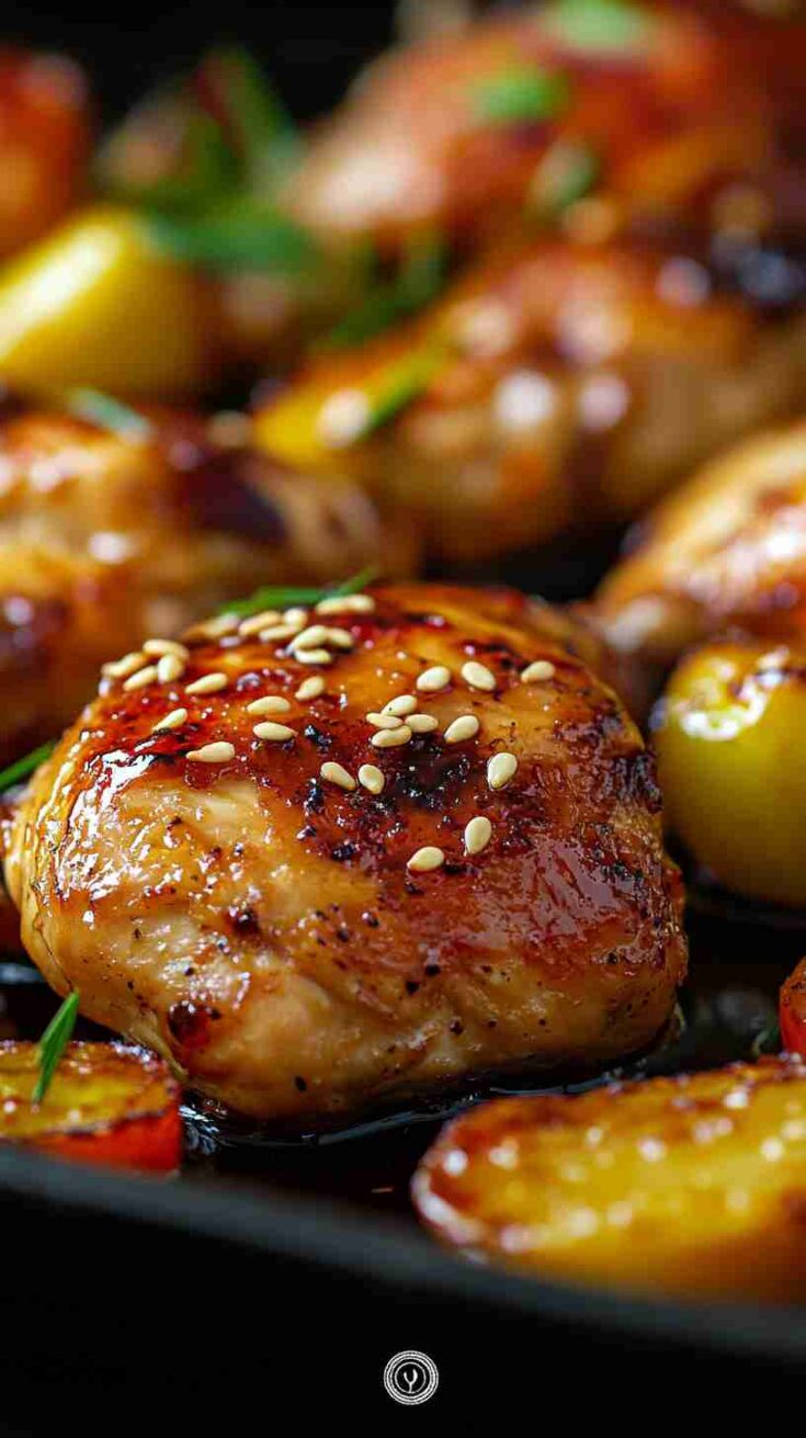 Honey Garlic Chicken and Veggies in Slow Cooker Honey Garlic Chicken and Veggies in Slow Cooker