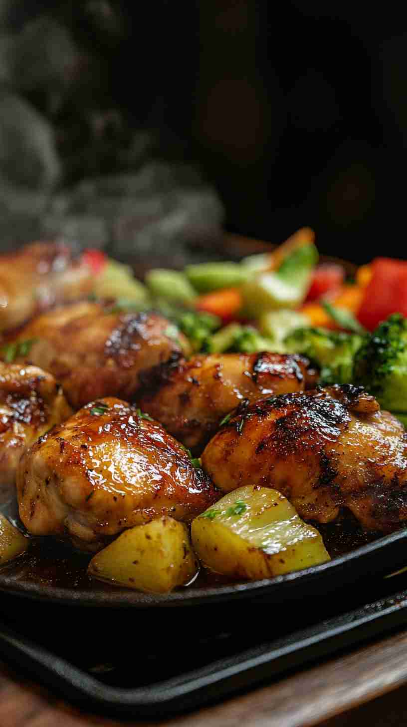 Honey Garlic Chicken and Veggies in Slow Cooker Honey Garlic Chicken and Veggies in Slow Cooker
