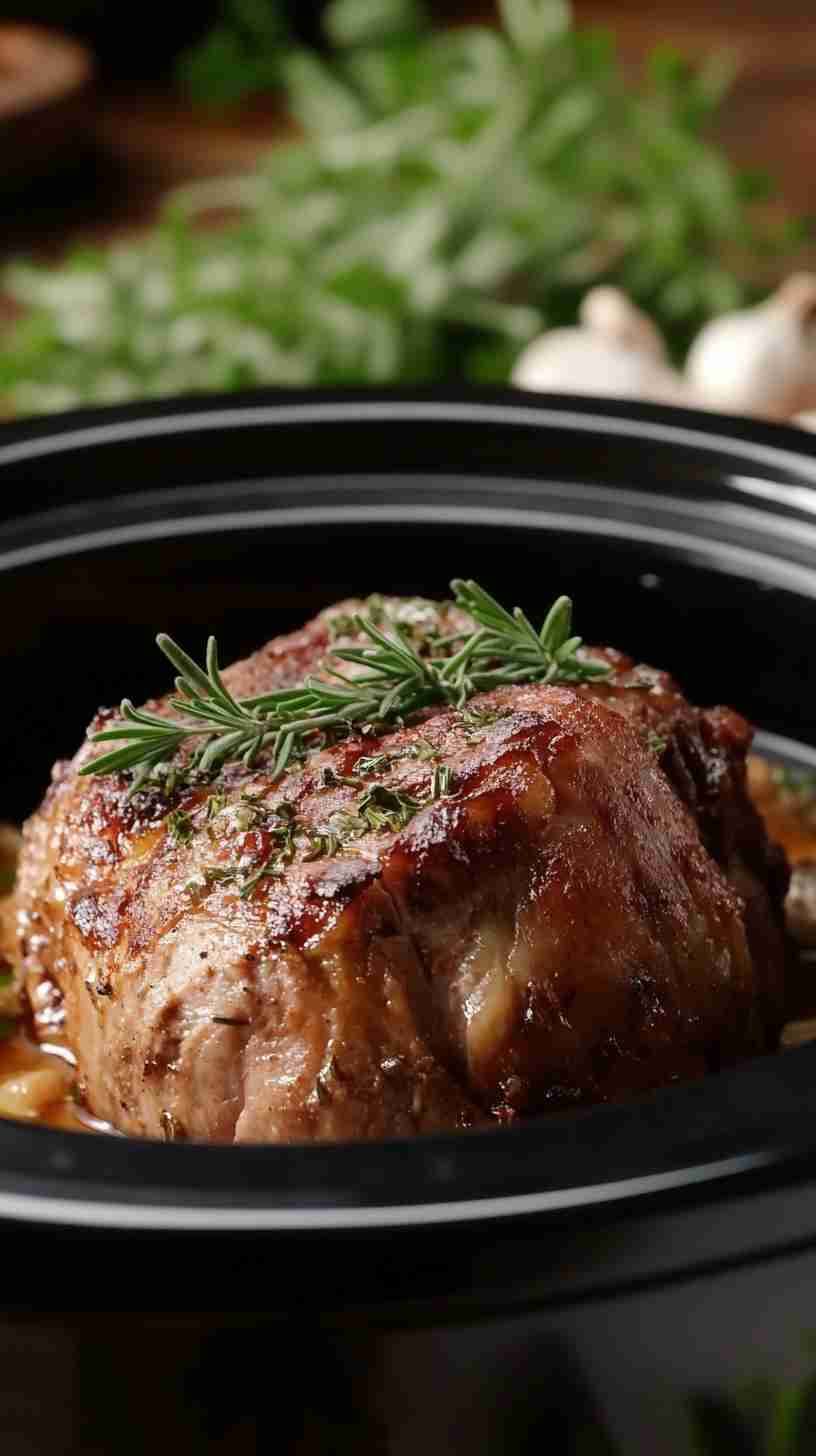 Honey Mustard Pork Roast Delight in Slow Cooker Honey Mustard Pork Roast Delight in Slow Cooker