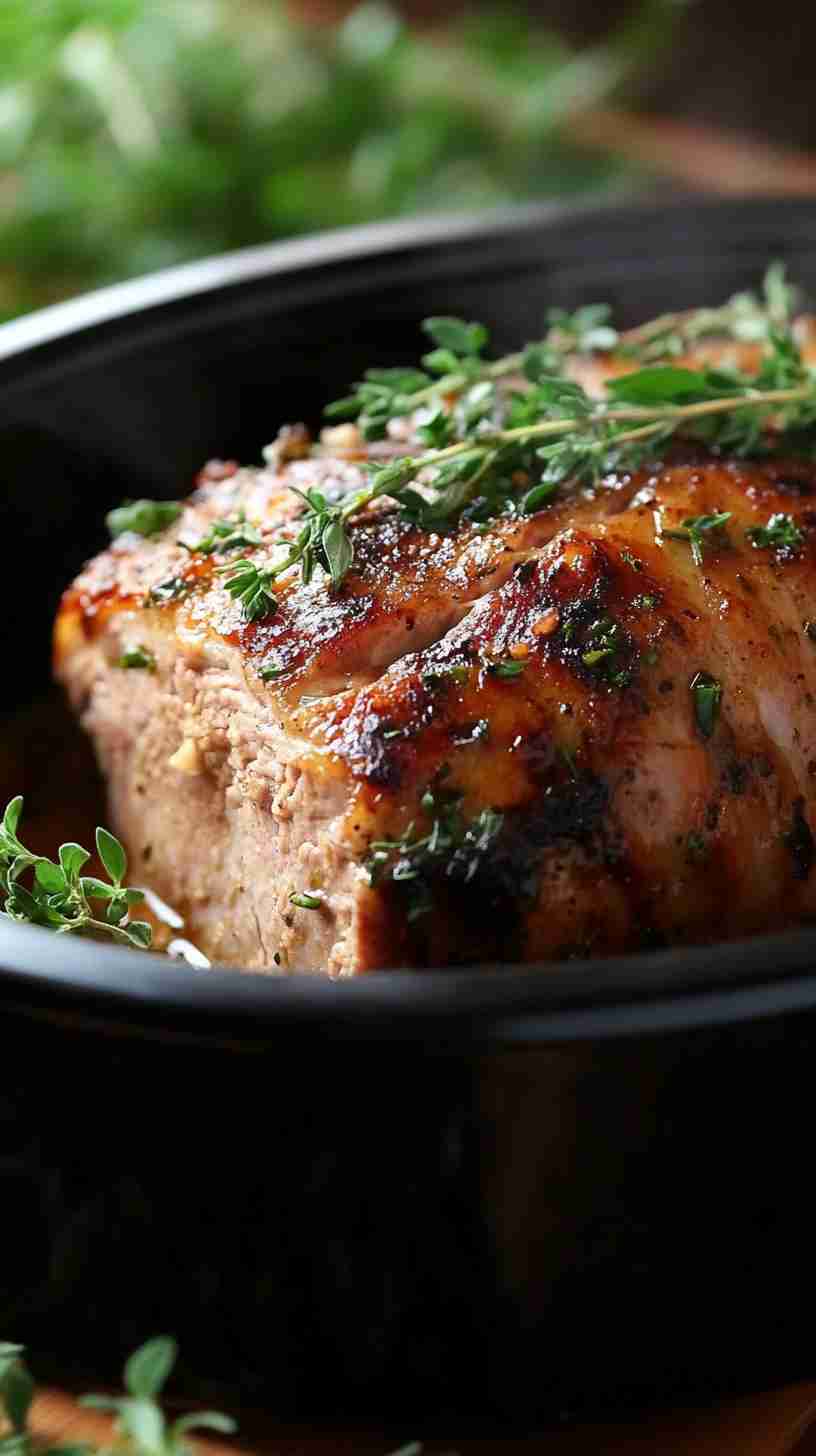 Honey Mustard Pork Roast Delight in Slow Cooker Honey Mustard Pork Roast Delight in Slow Cooker