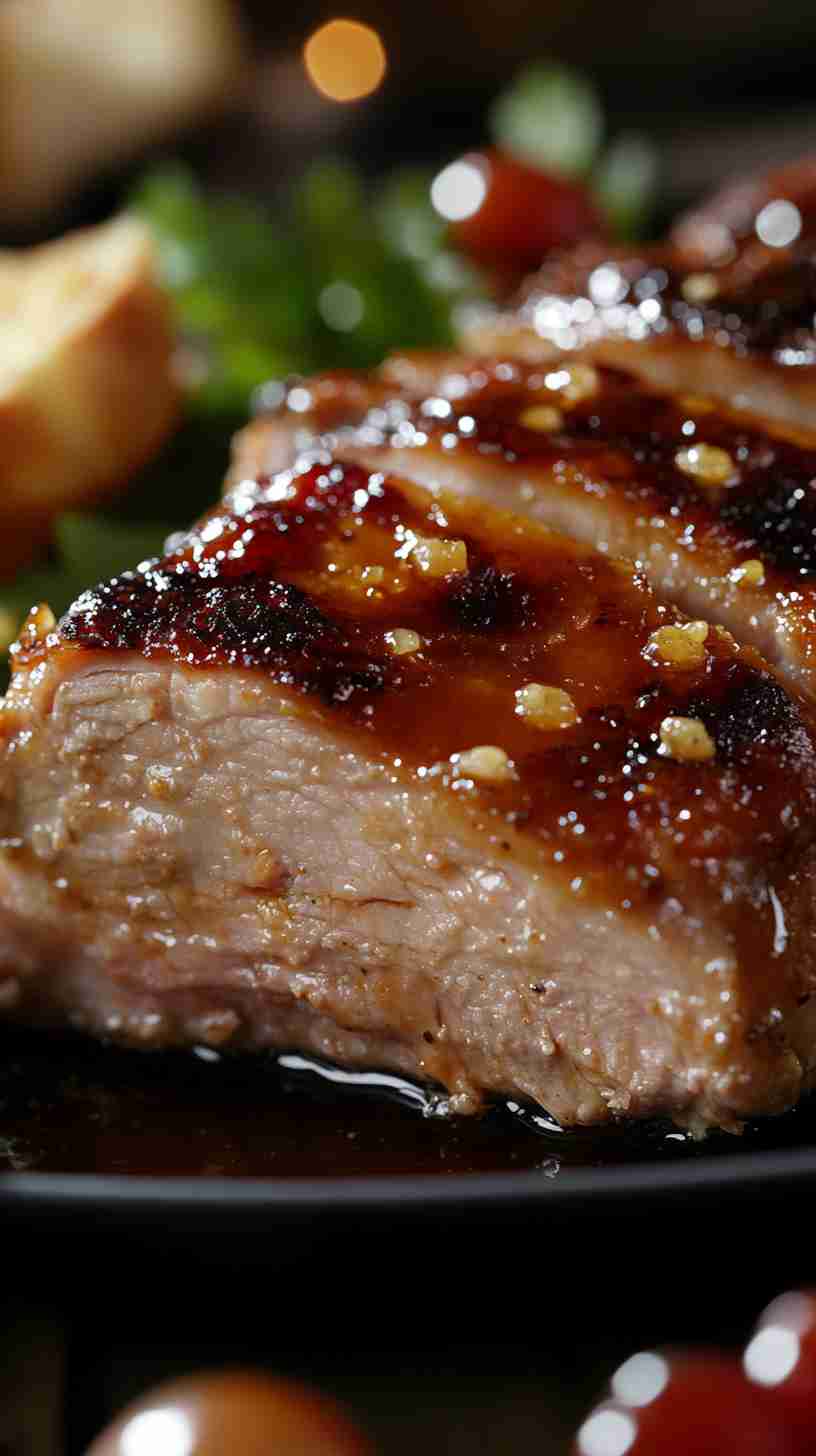 Honey Mustard Pork Roast Delight in Slow Cooker Honey Mustard Pork Roast Delight in Slow Cooker
