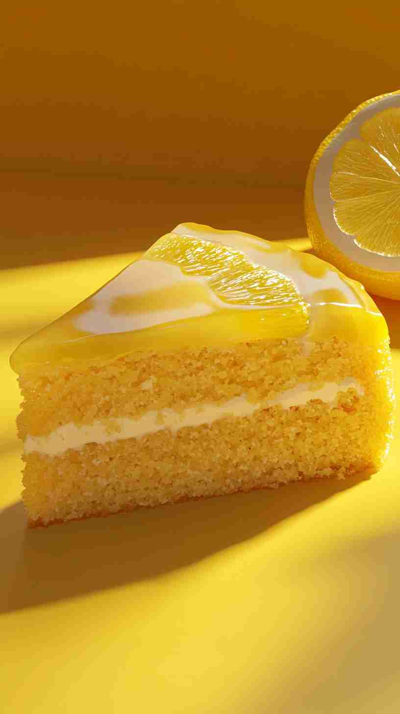 Lemon Cake with a Twist in Slow Cooker Lemon Cake with a Twist in Slow Cooker