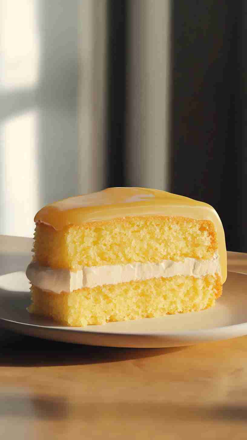 Lemon Cake with a Twist in Slow Cooker Lemon Cake with a Twist in Slow Cooker