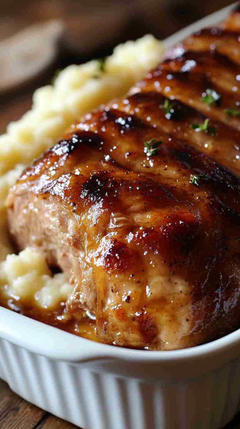 Maple Dijon Pork Roast in Slow Cooker Maple Dijon Pork Roast in Slow Cooker