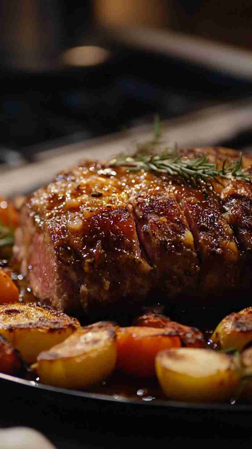 Maple Dijon Pork Roast in Slow Cooker Maple Dijon Pork Roast in Slow Cooker