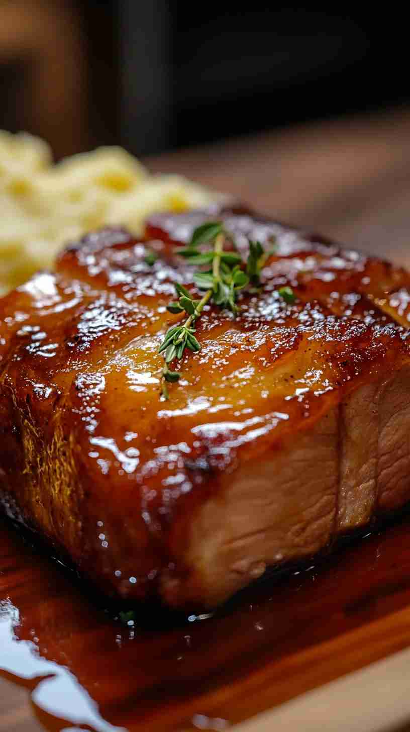 Maple Dijon Pork Roast in Slow Cooker Maple Dijon Pork Roast in Slow Cooker