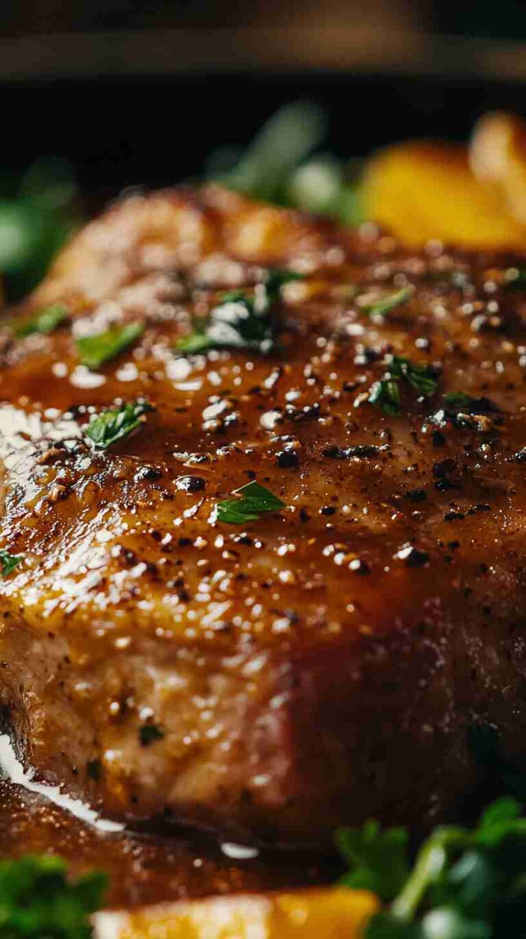 Maple Dijon Pork Roast in Slow Cooker