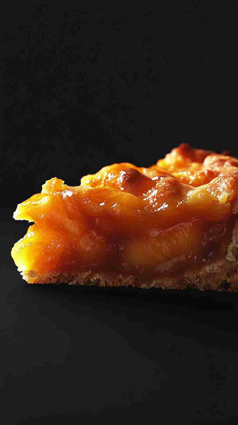 Peach Cobbler Cake Delight in Slow Cooker Peach Cobbler Cake Delight in Slow Cooker