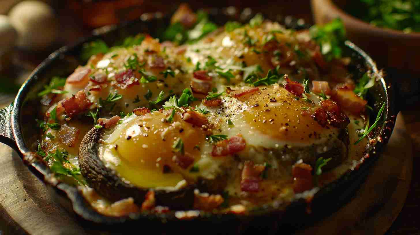 Portobello Mushroom Egg Bake Portobello Mushroom Egg Bake