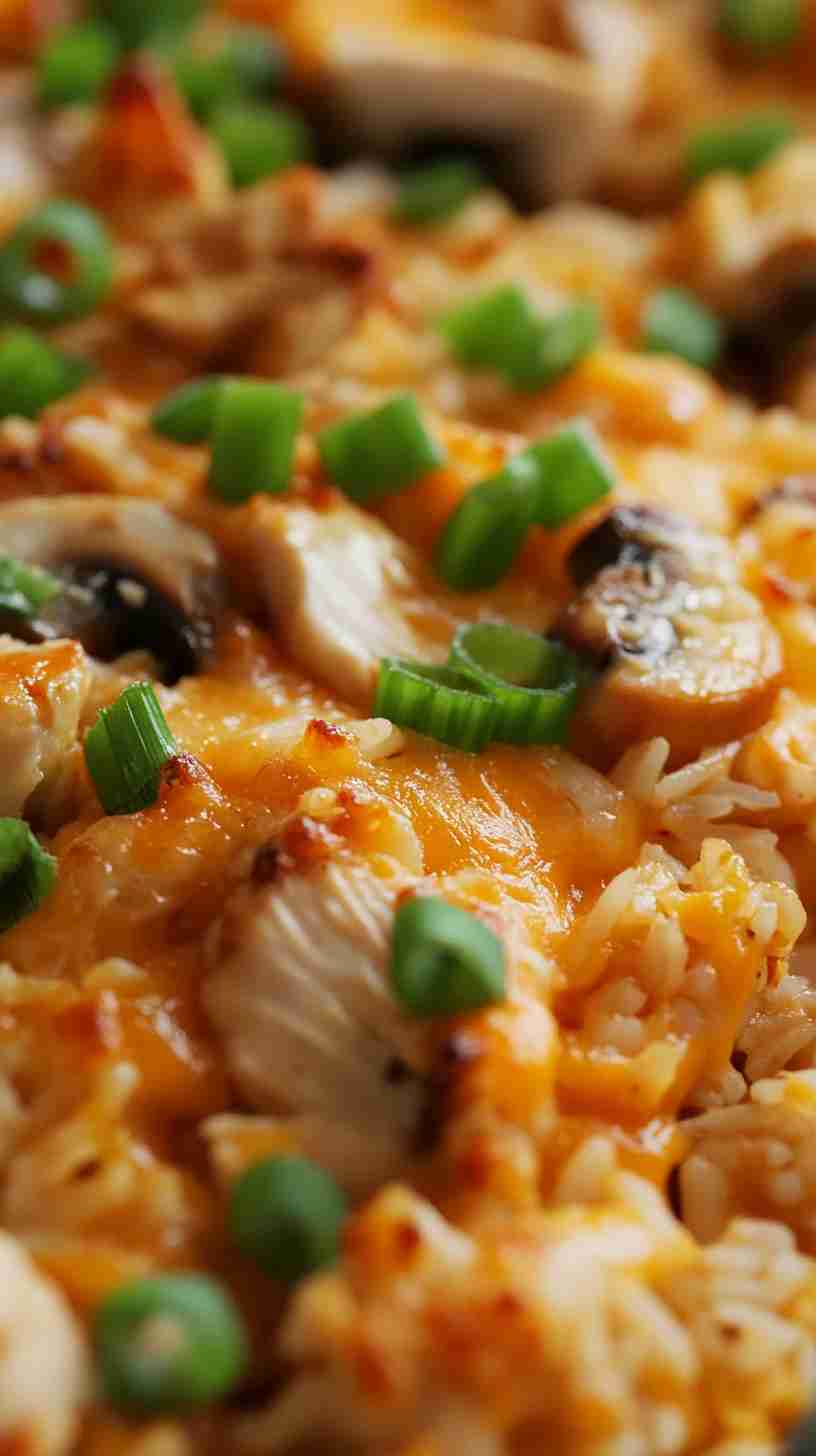 Savory Chicken and Rice Casserole in Slow Cooker Savory Chicken and Rice Casserole in Slow Cooker