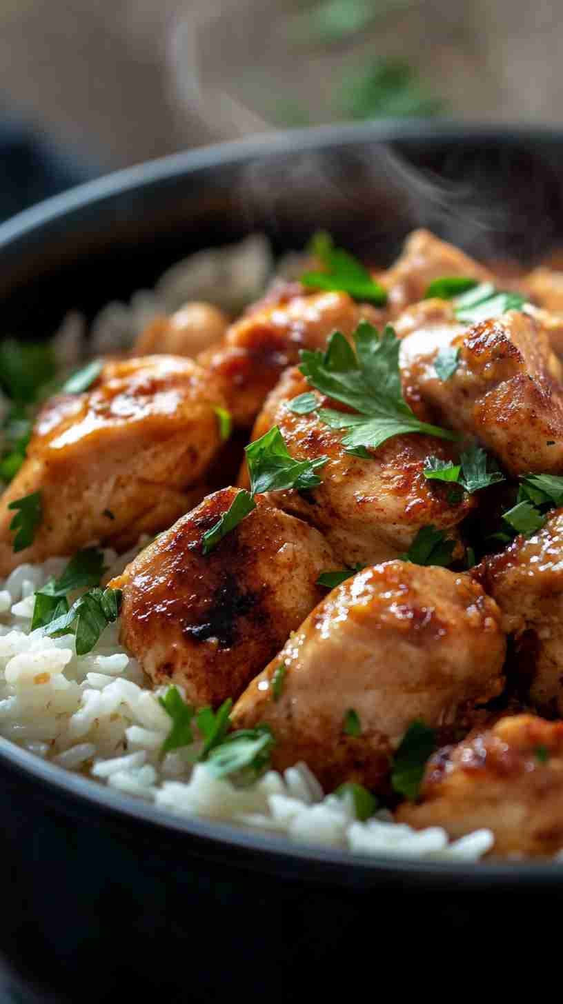 Savory Chicken and Rice Casserole in Slow Cooker Savory Chicken and Rice Casserole in Slow Cooker