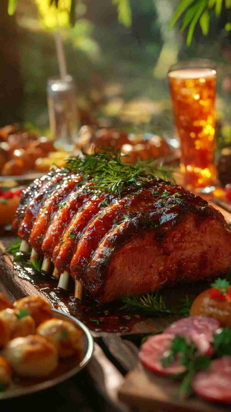 Savory Garlic Herb Pork Roast in Slow Cooker Savory Garlic Herb Pork Roast in Slow Cooker