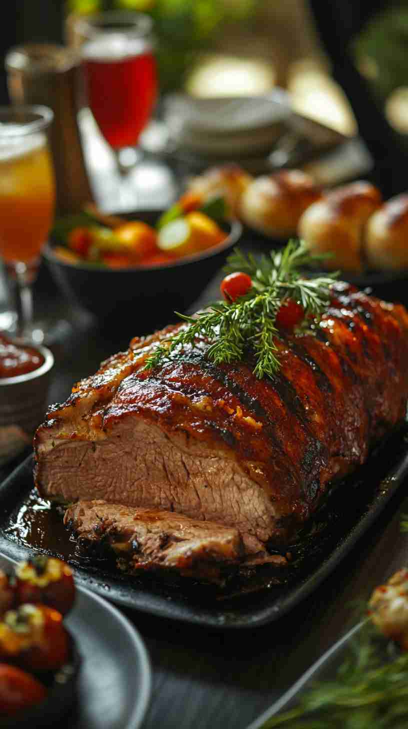 Savory Garlic Herb Pork Roast in Slow Cooker Savory Garlic Herb Pork Roast in Slow Cooker