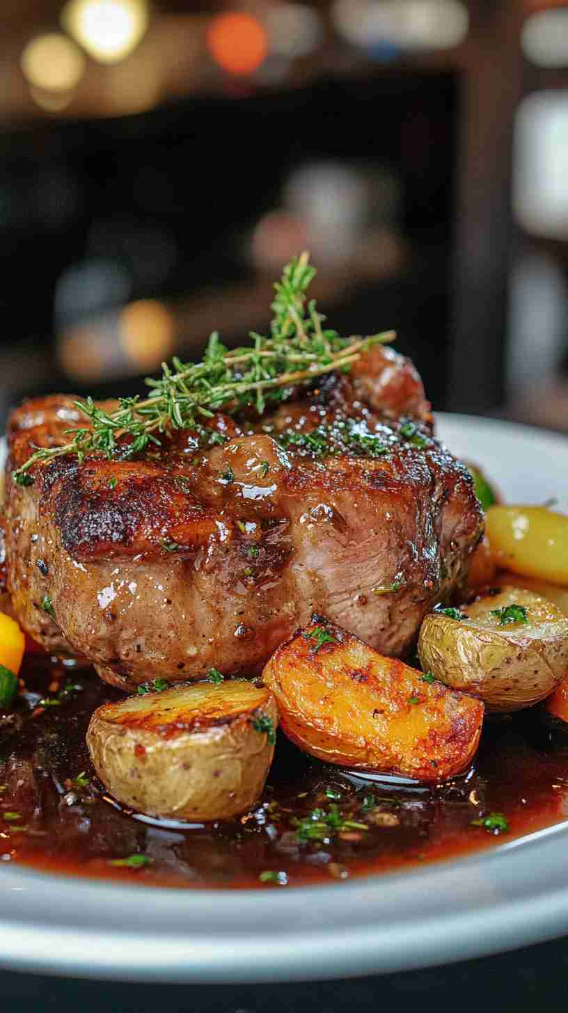 Savory Garlic Herb Pork Roast in Slow Cooker Savory Garlic Herb Pork Roast in Slow Cooker