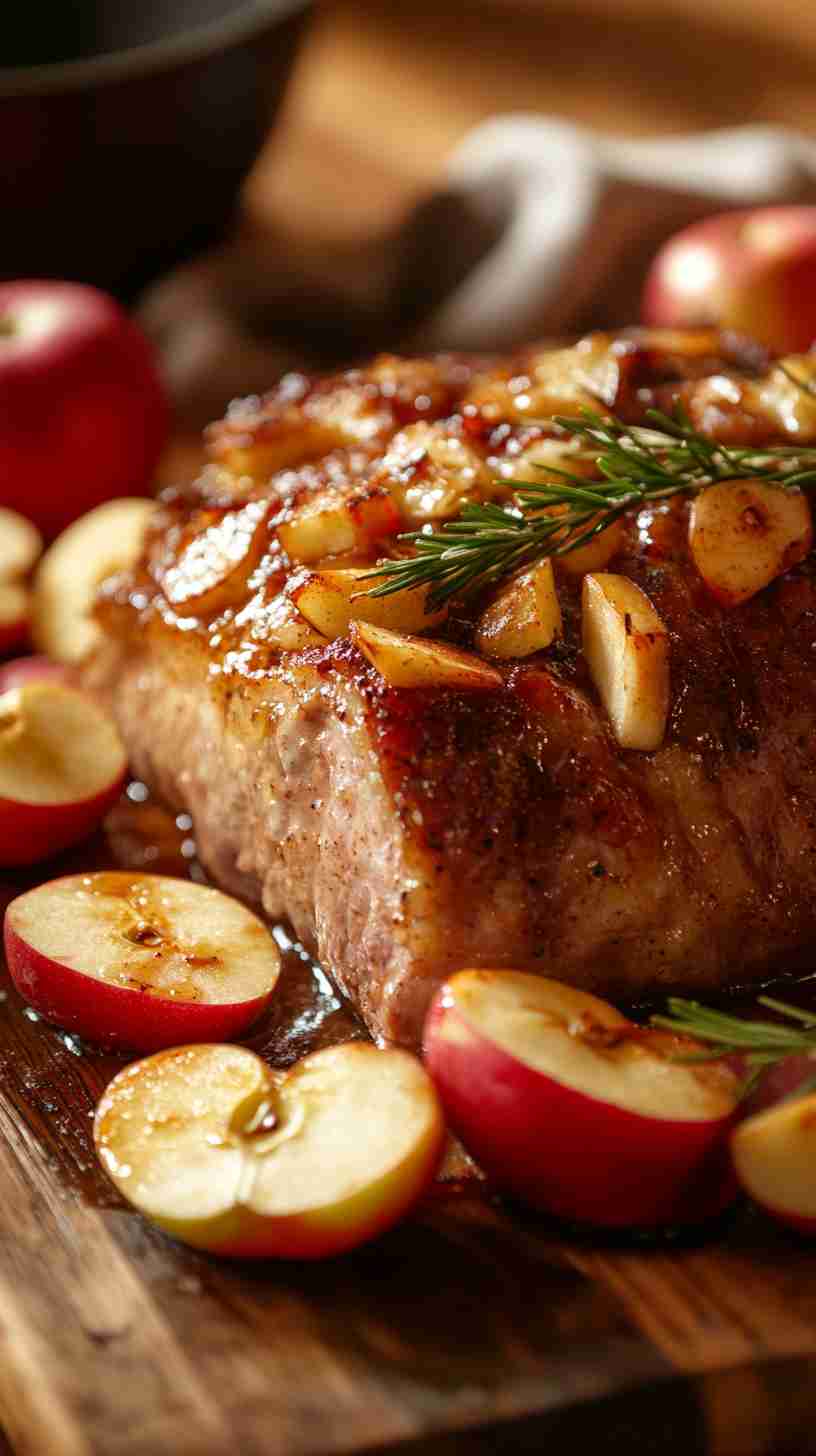 Slow Cooker Balsamic Glazed Pork Roast Slow Cooker Balsamic Glazed Pork Roast