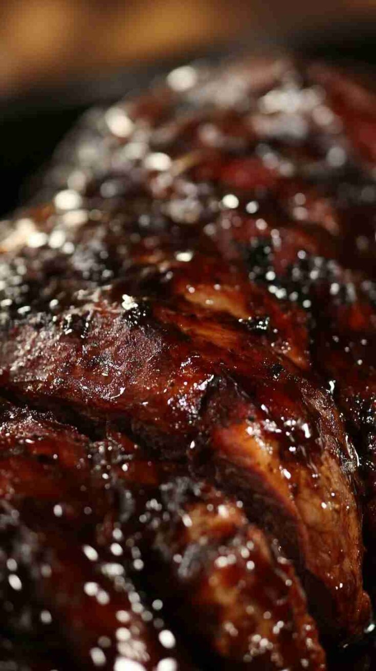 Slow Cooker Balsamic Glazed Pork Roast Slow Cooker Balsamic Glazed Pork Roast