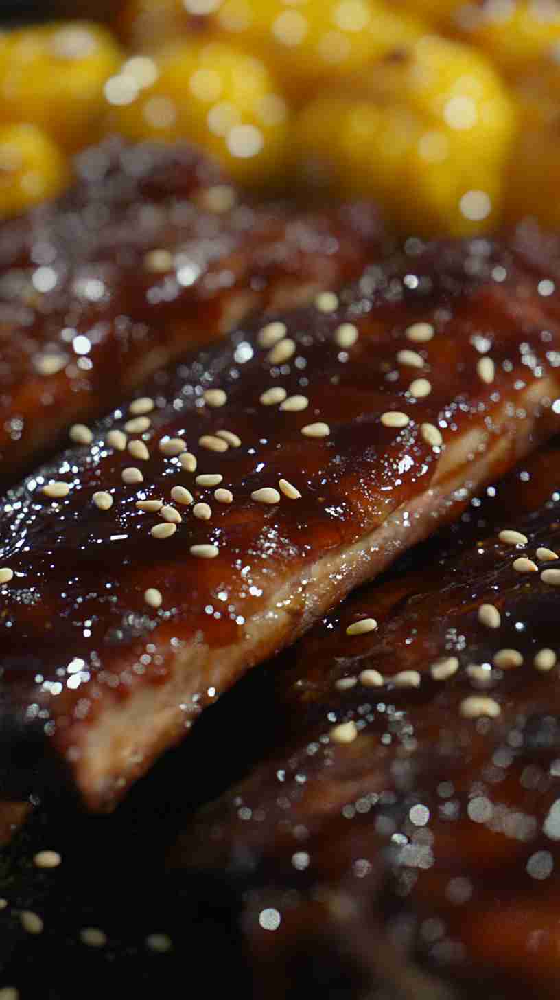 Slow Cooker Barbecue Ribs with Roasted Corn Slow Cooker Barbecue Ribs with Roasted Corn