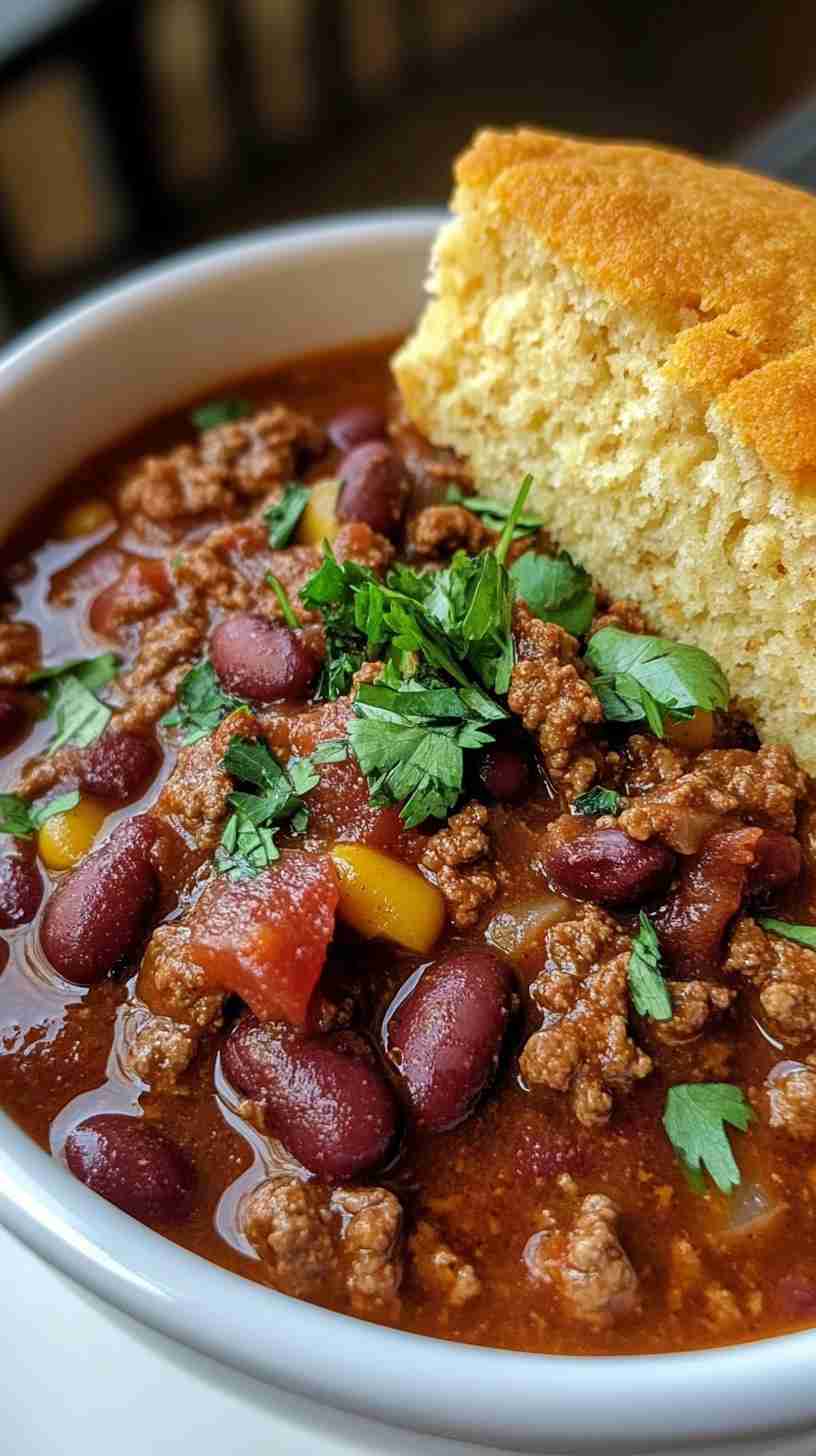 Slow Cooker Beef and Bean Chili Slow Cooker Beef and Bean Chili