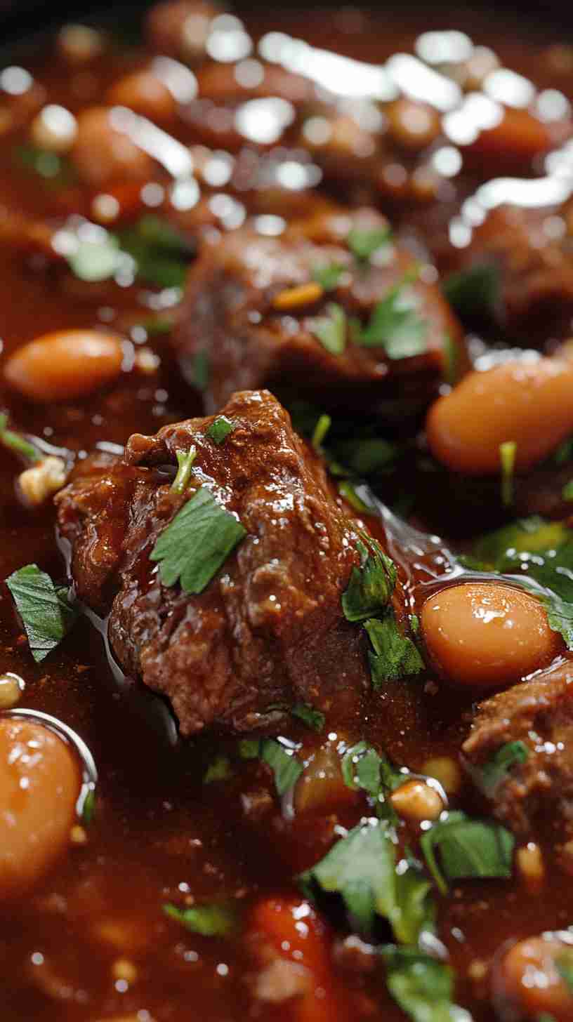 Slow Cooker Beef and Bean Chili Slow Cooker Beef and Bean Chili