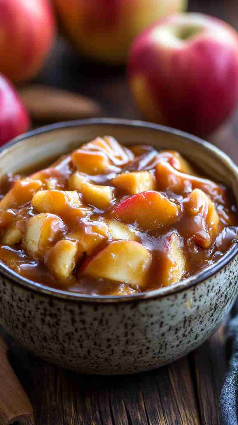 Slow Cooker Caramel Apple Dump Cake Slow Cooker Caramel Apple Dump Cake