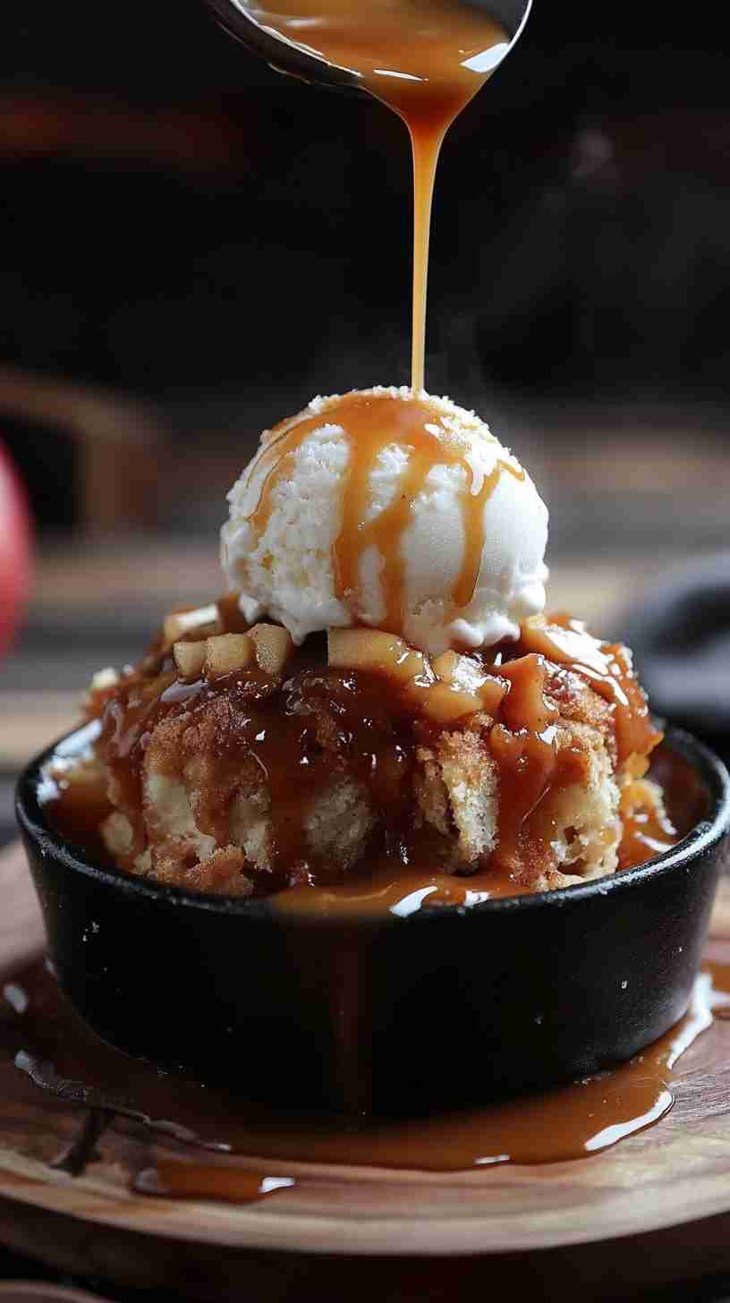 Slow Cooker Caramel Apple Dump Cake Slow Cooker Caramel Apple Dump Cake