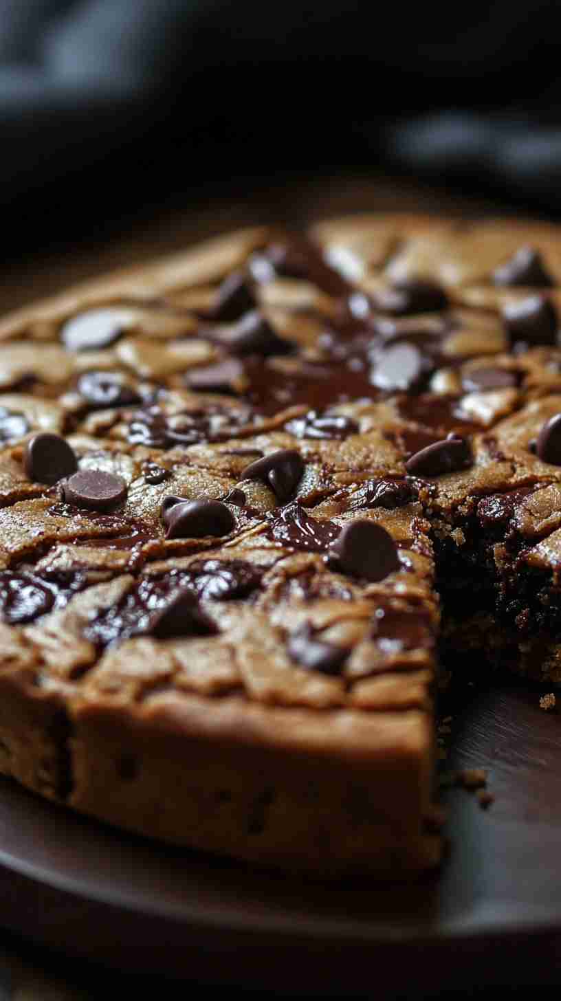 Slow Cooker Chocolate Chip Cookie Cake Slow Cooker Chocolate Chip Cookie Cake