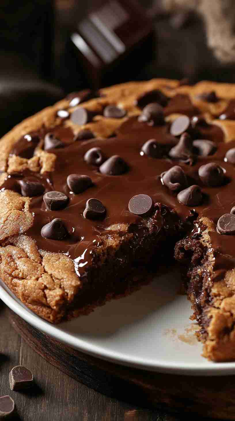 Slow Cooker Chocolate Chip Cookie Cake Slow Cooker Chocolate Chip Cookie Cake