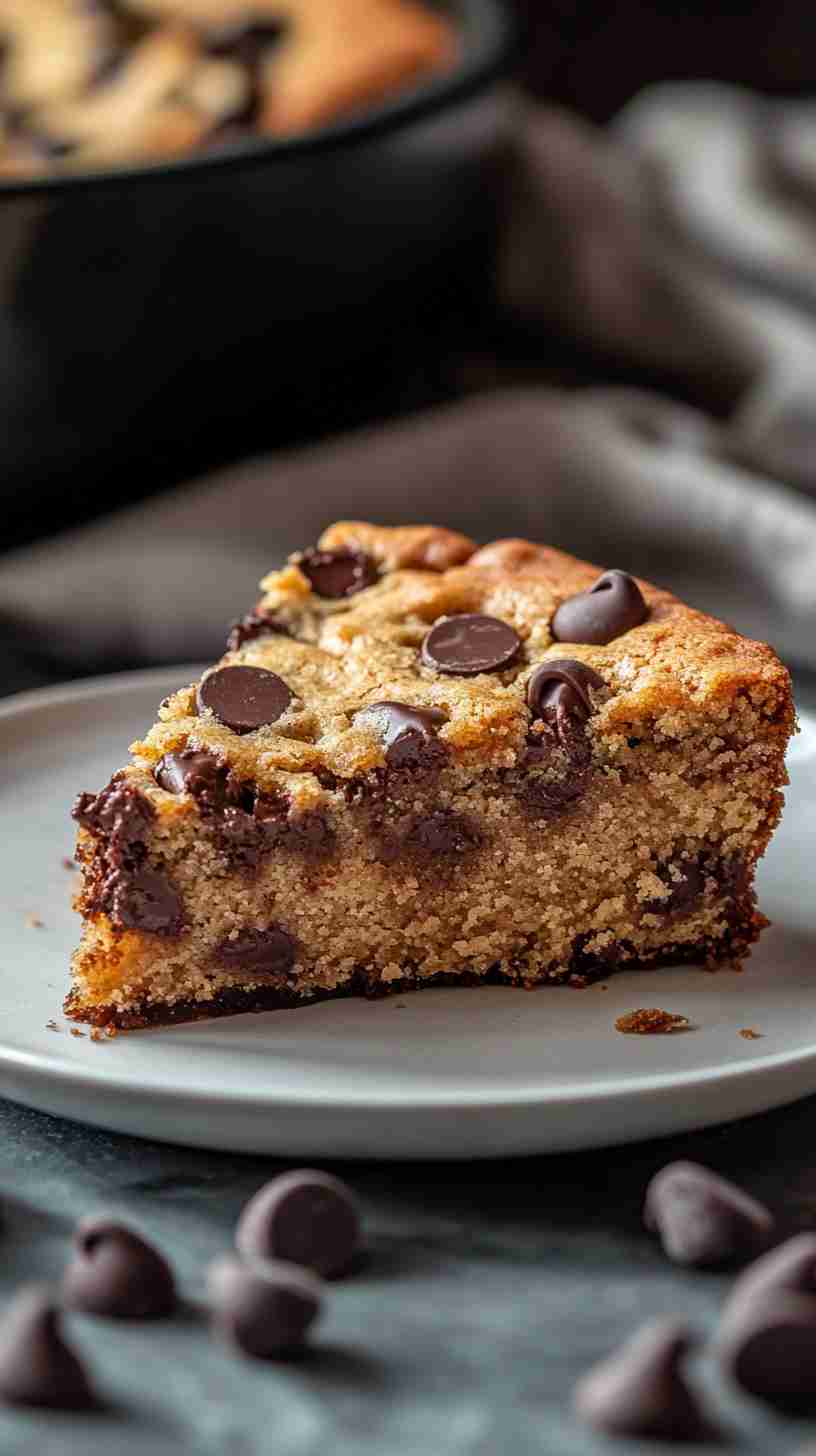 Slow Cooker Chocolate Chip Cookie Cake Slow Cooker Chocolate Chip Cookie Cake