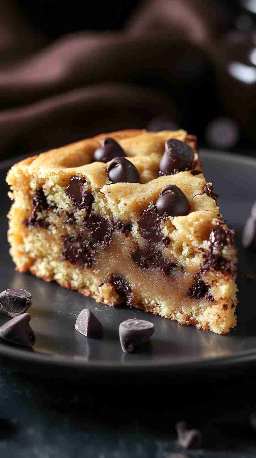 Slow Cooker Chocolate Chip Cookie Cake Slow Cooker Chocolate Chip Cookie Cake
